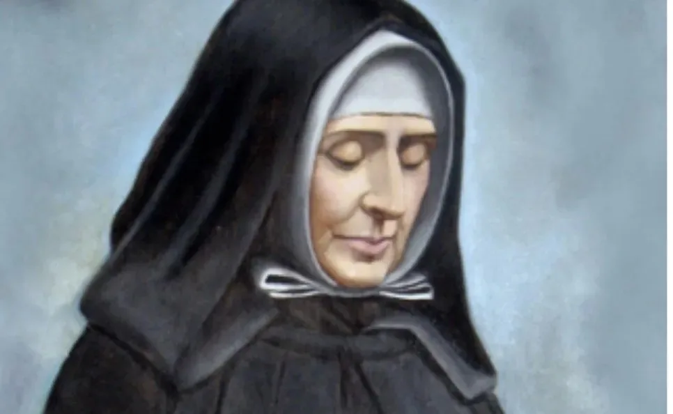 St. Jeanne Jugan in prayer