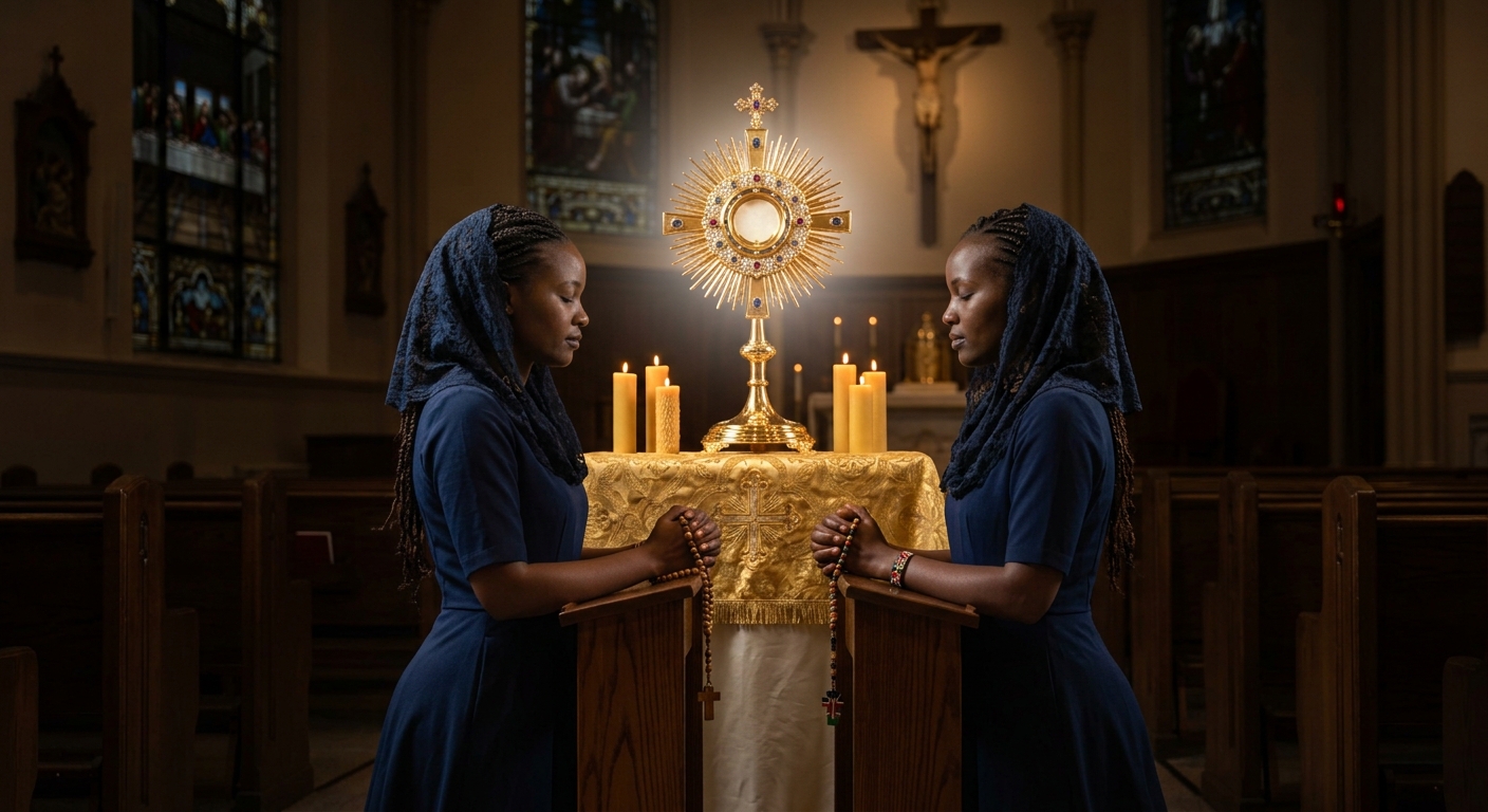 WHY DO CATHOLICS ADORE THE EUCHARIST? THE ANSWER IS HIDDEN IN THE BIBLE