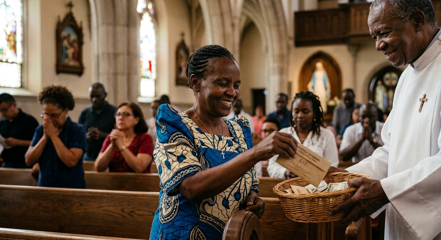 CAN A BAPTIZED CATHOLIC BE DENIED BURIAL MASS BECAUSE OF UNPAID TITHES OR CLEARANCE?